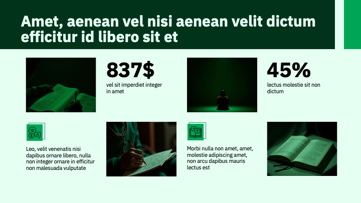Rigid Square Green Structured slide 7